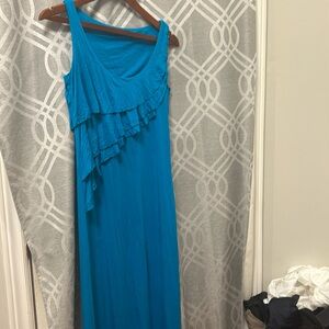 Calvin Klein Maxi Dress - soft stretch fabric. Women’s size 8